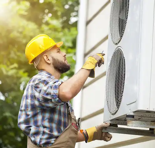 hvac services Hamlin Park